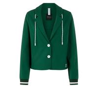Marc Cain - Sportiver Blazer mit Ringeldetails - Femme - Vestes - Vert - Taille: 40 FR