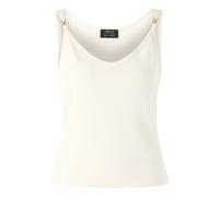 Marc Cain - Stricktop "Rethink Together" - Femme - Tops - Blanc - Taille: 42 FR