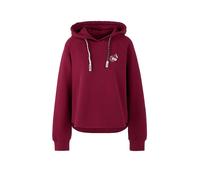 MARC CAIN Sweat à capuche - Hoodie rouge foncé | 40