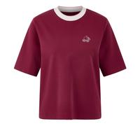 Marc Cain - T-shirt Classique - Femme - Tops - Rouge - Taille: 42 FR