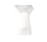 Marc Cain, Femme, Tops, Blanc, Taille: 38 FR T-shirt Basique à Encolure Large