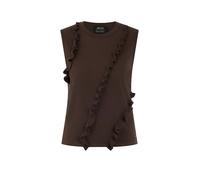 Marc Cain - Top sans manches - Femme - Tops - Brun - Taille: 40 FR