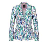 Marc Cain - Two-button Scuba Jersey Blazer - Femme - Vestes - Multicolore - Taille: 46 FR