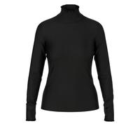 Marc Cain - Unifarbenes Langarmshirt mit Rollkragen - Femme - Pulls - Noir - Taille: 42 FR
