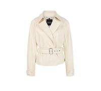 MARC CAIN Veste aspect cuir crème | 42