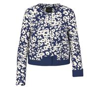 Marc Cain - Veste Courte Imprimée All-over - Femme - Pulls - Bleu - Taille: 42 FR