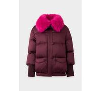 Marc Cain Veste d’hiver grenadine / lie de vin, Taille L