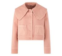 Marc Cain - Veste en jean avec col oversize - Femme - Vestes - Rose - Taille: 40 FR
