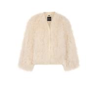MARC CAIN Veste imitation fourrure crème | 38