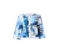 Marc Cain Veste mi-saison bleu roi / bleu clair / noir / blanc, Taille M