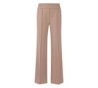 Marc Cain - Washington Wide Pantalons - Femme - Pantalons - Brun - Taille: 44 FR