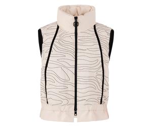 Marc Cain - Wattierte Steppweste - Femme - Vestes - Blanc - Taille: 44 FR