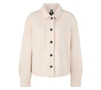 Marc Cain - Weiche Hemdblusenjacke - Femme - Vestes - Beige - Taille: 42 FR