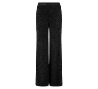 Marc Cain - Welkom Pantalon Large - Femme - Pantalons - Noir - Taille: 38 FR