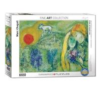 Marc Chagall - Les Amoureux de Vence - Puzzle 1000 pièces