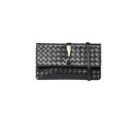 MARC ELLIS Chloe Plait Sac à main pour femme en polyuréthane, Noir , Taglia unica