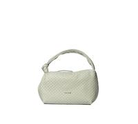Marc Ellis New York Sac à bandoulière pour femme en cuir véritable Made in Italy 32 x 10,5 x 21 cm, Bleu et or, Taille unique