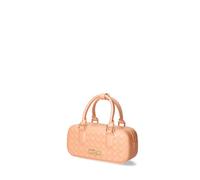MARC ELLIS Sac à main pour femme en cuir vegan FLAT GLITTY, Corail, Taglia unica