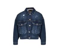 MARC ELLIS Veste pour femmes en coton textile léger fabriqué en Italie Style polyvalent d'été 44 25-MCJ006 Bleu