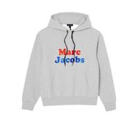 Marc Jacobs - Canal St Logo Oversized Sweat à capuche - Femme - Sweatshirts et sweats à capuche - Gris - Taille: 36 FR