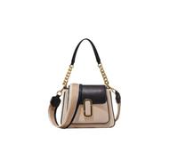 Marc Jacobs - Colorblock J Marc Chain Mini Satchel - Femme - Sacs - Beige - Taille: ONE Size