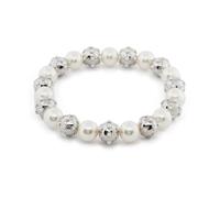 Marc Jacobs, Femme, Accessoires, Gris, Taille: ONE Size Collier Statement Pearl Dot