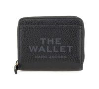 Marc Jacobs, Femme, Accessoires, Noir, Taille: ONE Size Portefeuille Mini Compact en Cuir