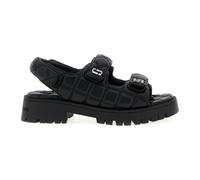Marc Jacobs, Femme, Chaussures, Noir, Taille: 40 EU The Quilted Sunny Sandal