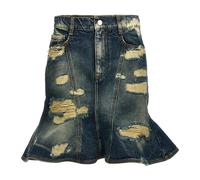 Marc Jacobs, Femme, Jupes, Bleu, Taille: W26 The Rip And Repair Straight Jean Skirt