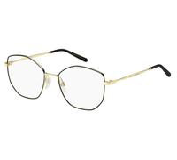 Marc Jacobs Femme MARC 741 RHL Montures optiques Métal Or / Noir Géométrique