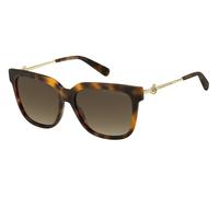 Marc Jacobs Femme Marc Jacobs MARC 580/S 05L/HA Lunettes de soleil Acétate Havane Marron Carré Normale Ombré