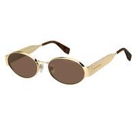 Marc Jacobs Femme Marc Jacobs MARC 806/S 01Q/70 Lunettes de soleil Métal Or Marron Ronde Normale