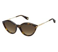 Marc Jacobs Femme Marc Jacobs MJ 1004/S WR9/HA Lunettes de soleil Acétate Havane Marron Cat Eye Ombré