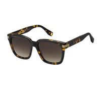 Marc Jacobs Femme Marc Jacobs MJ 1035/S 086/HA Lunettes de soleil Acétate Havane Marron Carré Normale Ombré