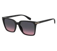 Marc Jacobs Femme MJ 1094/S 807/FF Lunettes de soleil Acétate Noir Gris rose Carré Ombré