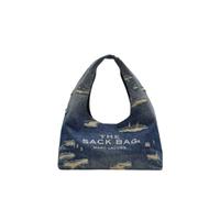Marc Jacobs, Femme, Sacs, Bleu, Taille: ONE Size The Rip and Repair Denim Sack Bag