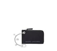 Marc Jacobs, Femme, Sacs, Noir, Taille: ONE Size Porte-Monnaie en Cuir avec Charme de Sac