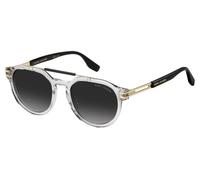 Marc Jacobs Lunettes de soleil Marc 675/S 900/9O CRYSTAL Homme Acétate Taille 52 Gris