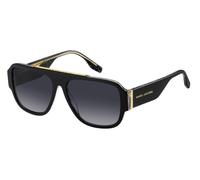 Marc Jacobs Homme Marc Jacobs MARC 756/S 1EI/9O Lunettes de soleil Acétate Noir Gris Carré Ombré