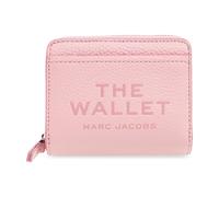 Marc Jacobs - Le Mini Portefeuille Compact en Cuir - Femme - Accessoires - Rose - Taille: ONE Size