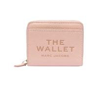 Marc Jacobs - Le Petit Portefeuille Compact en Cuir - Femme - Accessoires - Rose - Taille: ONE Size