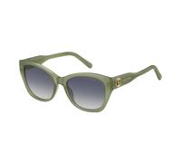 Marc Jacobs - Lunettes de soleil circulaires avec détail J - unisex - Accessoires - Vert - Taille: 53 MM