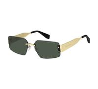 Marc Jacobs - Lunettes de soleil Or/Vertes 875/S - unisex - Accessoires - Jaune - Taille: 59 MM