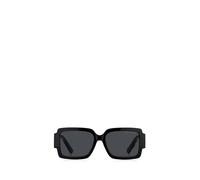 Marc Jacobs Marc 693/S 80s 55/17/145 Women's Sunglasses, 80S/2K Black White, 55 Unisex