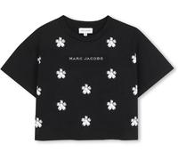 Marc Jacobs Marc Daisy Ss Tee Jn61 Noir 8Y Female