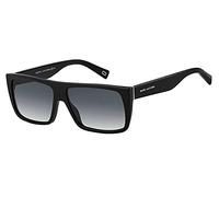 Marc Jacobs Marc Icon 096/s 08A/9O BLACK GREY Sunglasses Unisex Acetate, Standard, 57