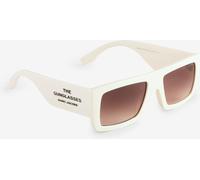 Marc Jacobs Marc Jacobs White Ivo Rectangular Flat Top Sunglasses