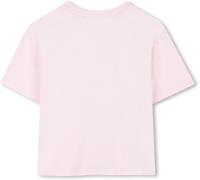 Marc Jacobs Marc Lipstick Ss Tee Jn61 Rose 10Y Female