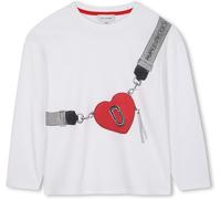 Marc Jacobs Marc Snapshot Tee Jn61 Blanc 12Y Female