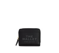 MARC JACOBS The Leather Mini Compact Wallet, Femme, Noir, One Size